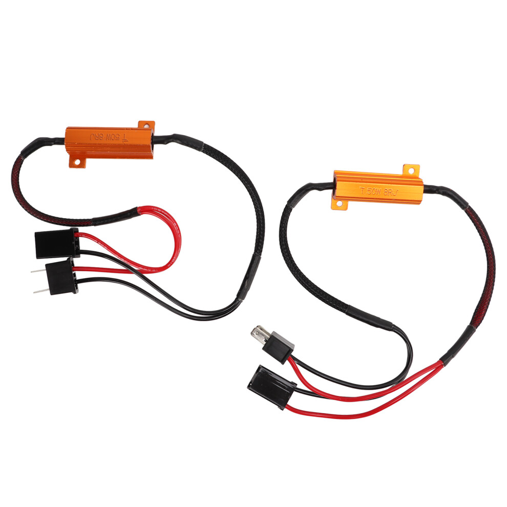 H7 Led Decoder Aluminum Housing 50W 8Î© Fault Troubleshooting 9301357851286