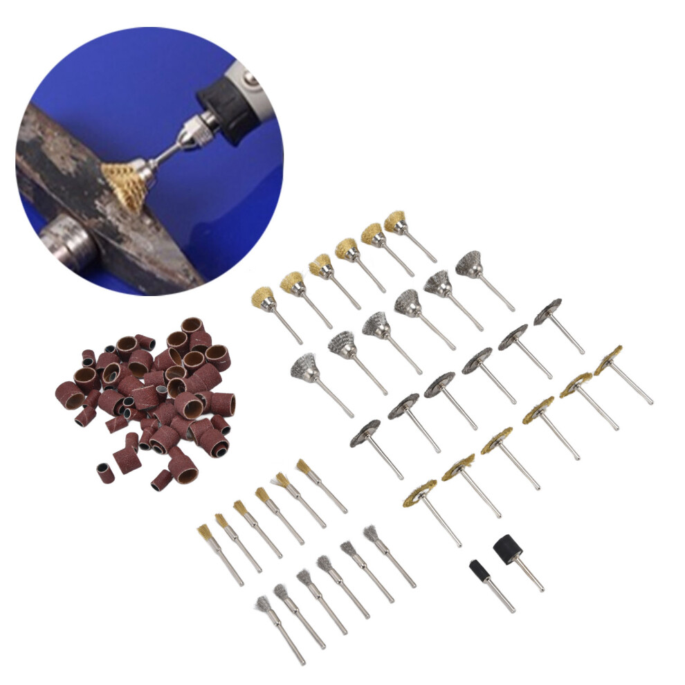 98Pcs Polishing Tool Set For Ceramic Glass - Sanding Drum & Grinding Bit 4961357851317