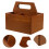 Solide Holz Aufbewahrung Mit Griff Tee Verpackungen 9