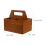 Solide Holz Aufbewahrung Mit Griff Tee Verpackungen 3