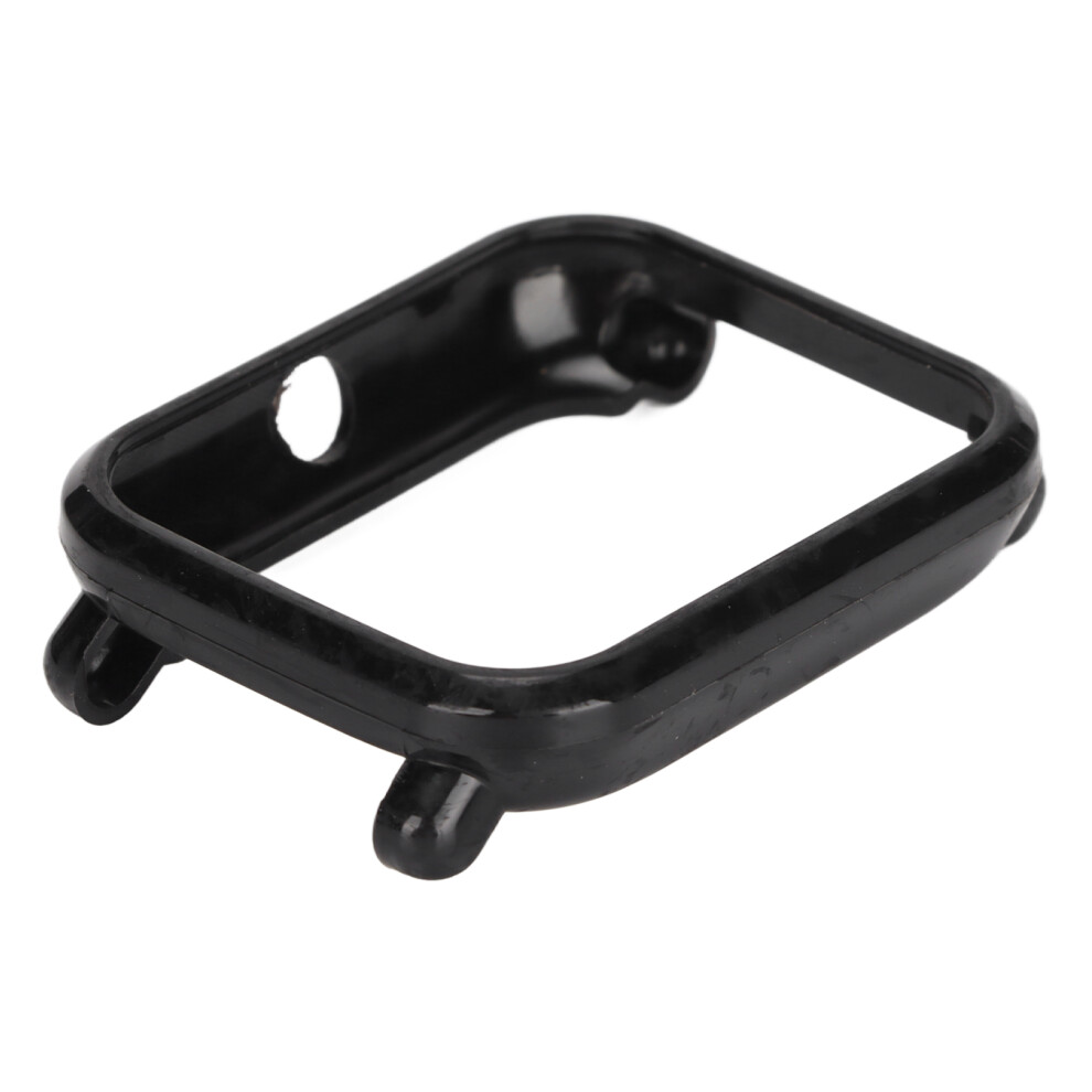 Full Edge Tpu Watch Case For Bip U & Pop Smartwatch Shockproof Protective Shell Black 7641357852374
