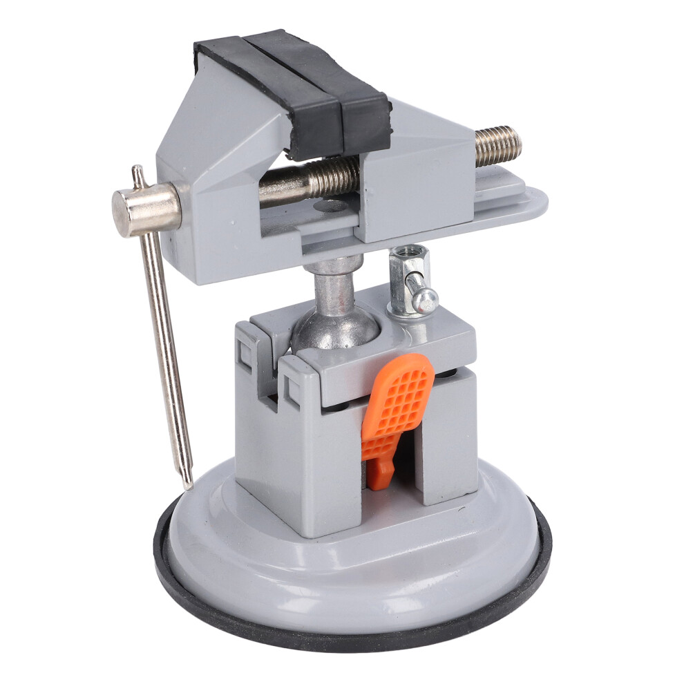 Mini 360 Degree Rotating Vise With Suction Cup Metal Workbench Clamp 7691357852560