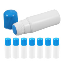 8Stk Plastik Schwammapplikator Flaschen Blau Für Hauspflege 30Ml