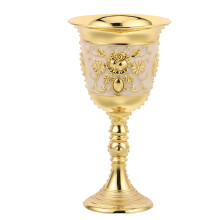 Vintage Zinklegierung Romantisches Rosenmotive Trinkbecher