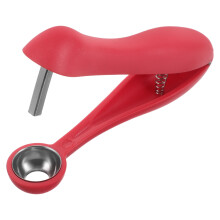 Rote Dattel Kern Entferner Küchen Gadget Kunststoff Rot