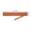 Braune PU Drumstick Organizer Für Percussion Mit Griff 2