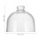 Kuchenhaube Transparent Servierplatte Schutzglocke 2