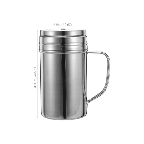 3 Gewürzflasche Für Camping Silber 1