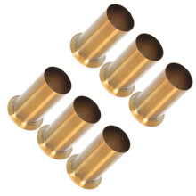 6Stk Goldene Kerzenhülsen Metall Für Hängeleuchten, Vintage Design