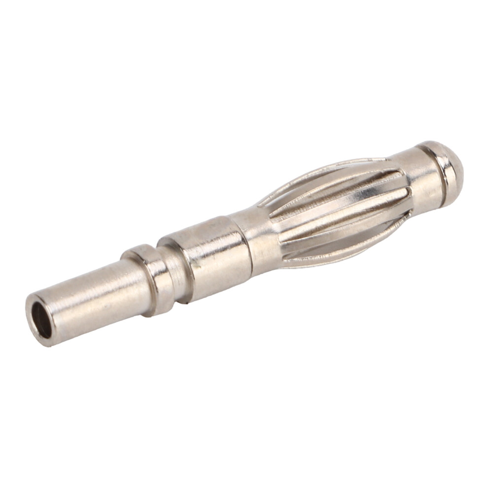 20Pcs 21.120 4Mm Copper Nickel Plated Banana Plug Male Connectors 4151357853682
