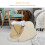 Beige Outdoor Katzenzelt Oxford 9