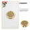 4Pcs Compact Golden Cigar Humidifier with ABS Sponge for Home Storage 9