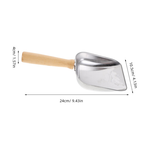 Tierfutter Portionierer Mit Ergonomischem Holzgriff 2