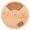 Herramienta Guitarra Portátil Madera Beige De 1
