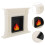 Mini Mantel Weiß Vintage Für & Garten 9