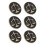 6Pièces Broches Justice 11