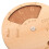 Herramienta Guitarra Portátil Madera Beige De 9