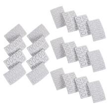 20Pièces Et Buffer Ongles Colorés Ensemble Outils