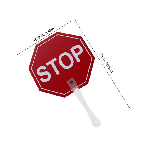 Letrero Stop Educativo En PVC Para Escolar 1