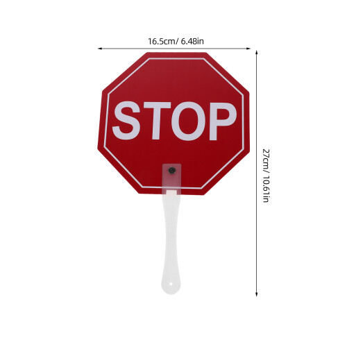 Letrero Stop Educativo En PVC Para Escolar 2