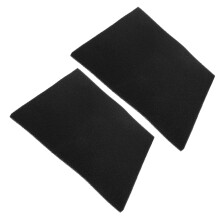 2Pcs Vehicle Oil Drain Mat Black Cotton Absorbent Oil Catch Mat