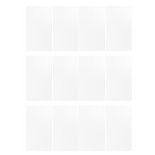 12Pièces Tapis De Copie Transparent PVC Accessoires Stylo 3D Pratique