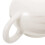 White Ceramic Milk Dispenser Small Pitcher for Kitchen Table 7