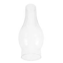 Clear Glass Oil Lamp Chimney Vintage Style Windproof Lantern Globe