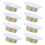 8Pcs Automatic Fire Sprinkler Cover Plates Iron Flat Head Guards 10