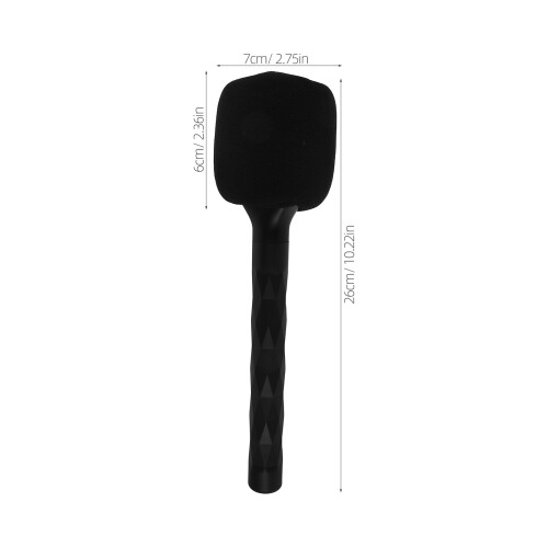 Zwart Microphone Handle Mount Met Comfortabele Grip Voor Thuis 2