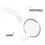 10Pcs Clear Sauce and Soup Ladles Long Handle for Kitchen Use 8