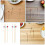 300Pcs Disposable Bamboo Fruit Picks for Drinks Snacks and Party Decor 7
