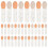 100Pcs Acrylic Makeup Brush Kit Transparent Mini Brushes for Eyeshadow 11