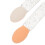 100Pcs Acrylic Makeup Brush Kit Transparent Mini Brushes for Eyeshadow 8