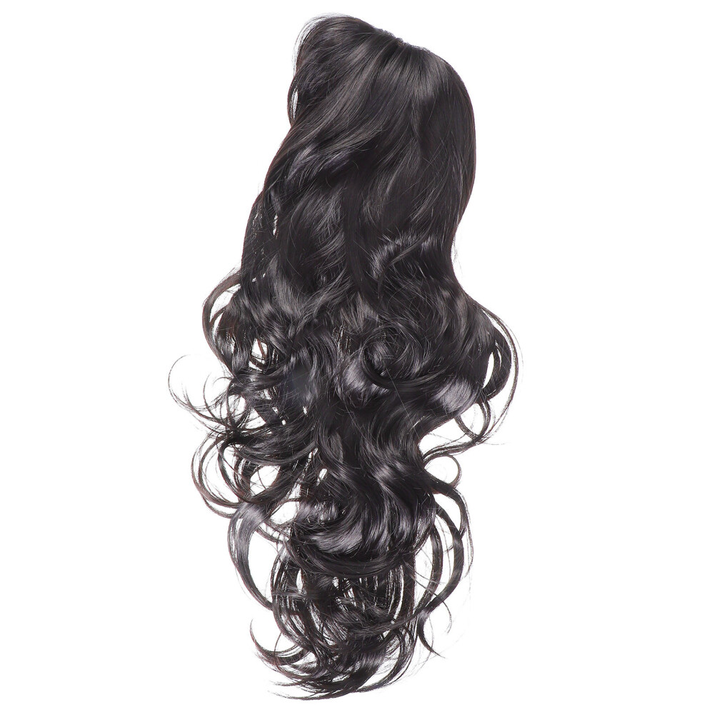 Happyyami Unisex Long Wavy Synthetic Wig For Women With Bangs Multi 1 Cosplay Use