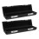 2Pcs Black Piccolo Case Hard PU Flute Storage Box Portable 11