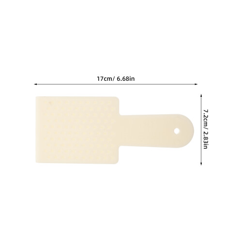Plastic Cereal Counting Board White Portable Seed Counter Tool 2