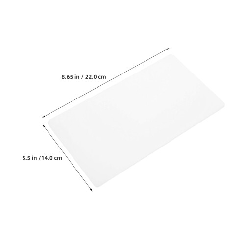 12Pcs Portable Clear PVC Copying Sheets 3D Pen Mat for Educational Use 2