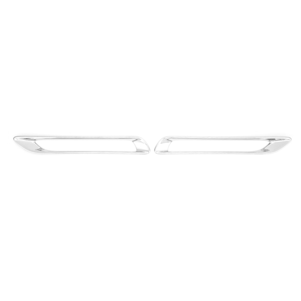 2Pcs Abs Chrome Rear Fog Frame Cover For Rav4 2019-2021 Light 8441357855776