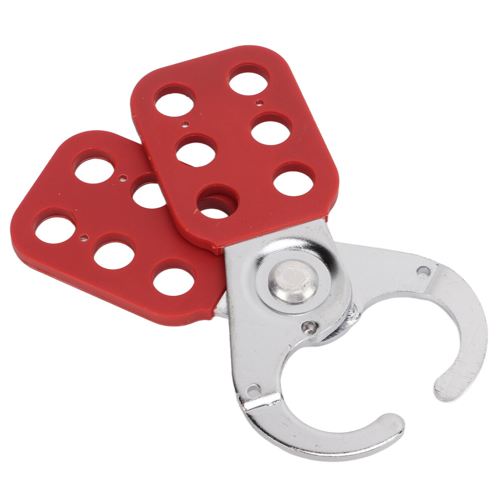 Lockout Tagout Hasp With 6 Holes & Padlock, 25Mm/0.98In, Stainless Steel 3551357857696