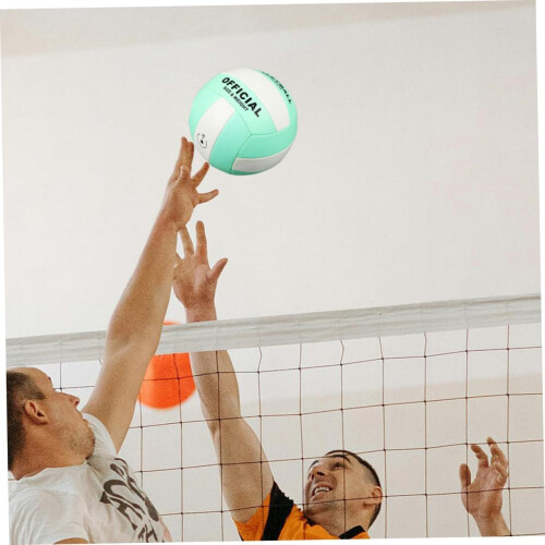Soft Volleyball Size 5 Indoor Training PU Material Explosion-Proof 2 Pack For Adults Teens 1