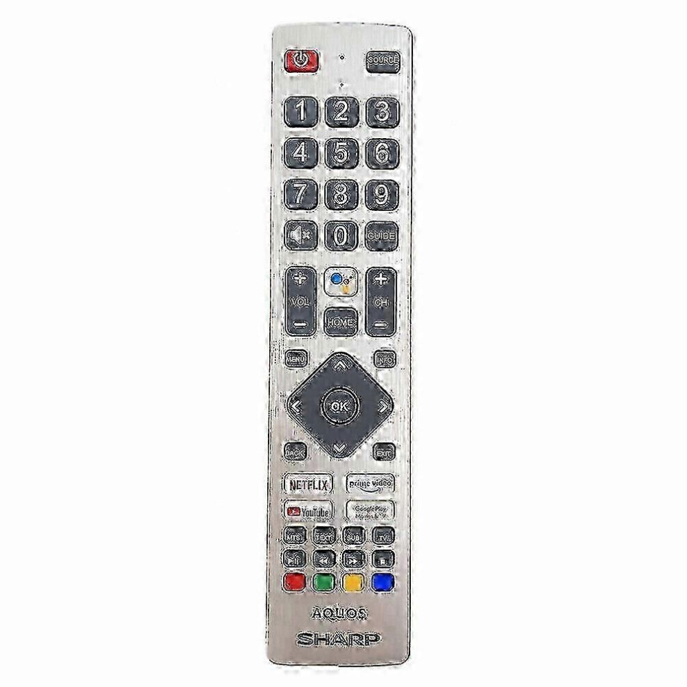 Kikidex (As Show, One Size) Shw/Rmc/0133 For Sharp Aquos Voice Tv Remote Control 40Bl2ea 2020