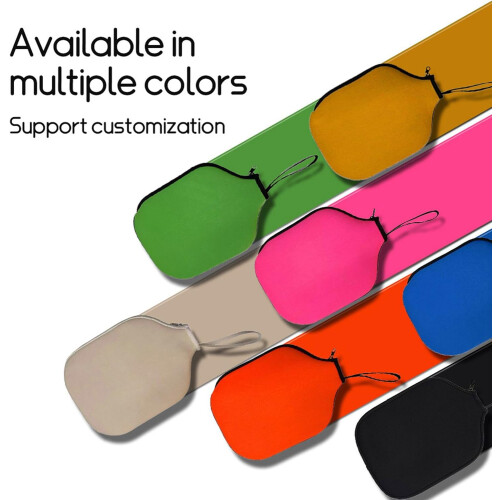 Paddle Covers For Pickleball Paddles, Standard Size, Neoprene, Scratch-Resistant 2