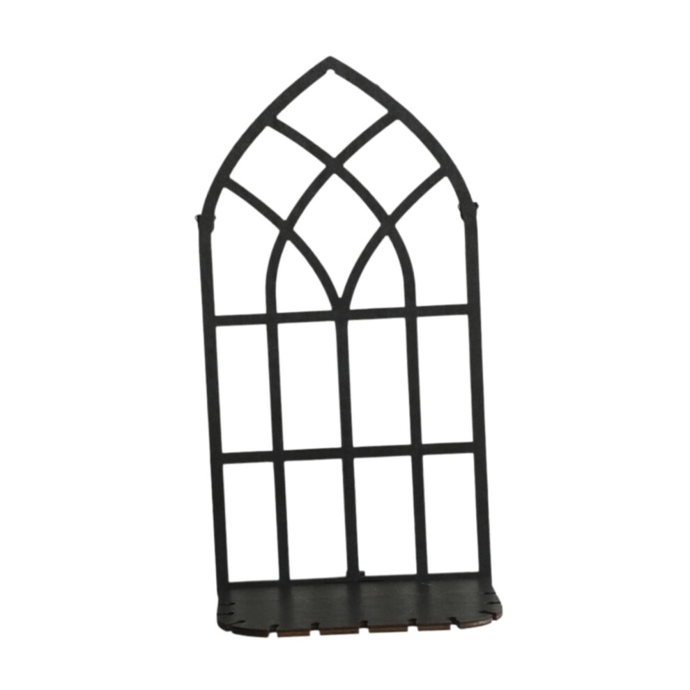 (Style B) Delicate Window Shaped Candle Sconce For Living Room Wall Decoration-image-OPC-PMQT2B7-NEW