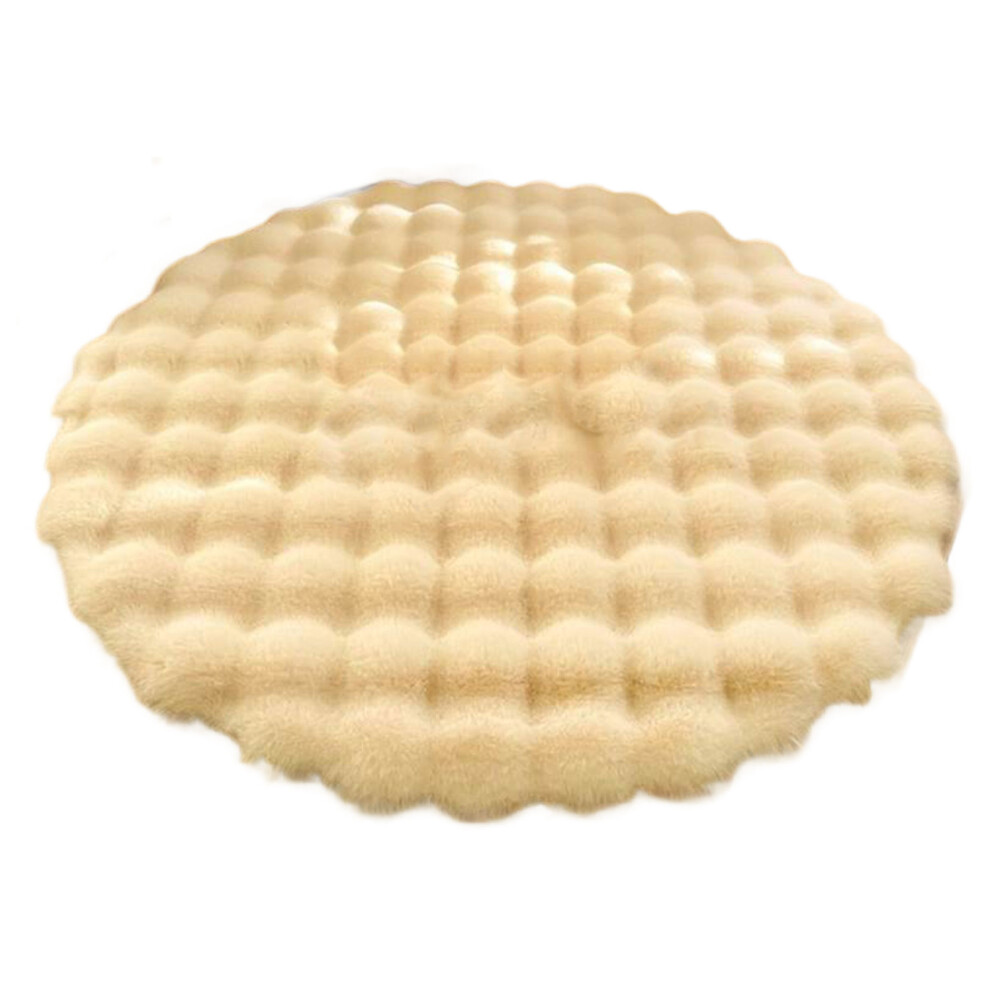 (Beige, 80cm) Thick Bedroom Carpet Durable And Fluffy Reduce Indoor Noise Feet Will-image-OPC-PMQT6DC-NEW