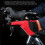 Multifunctionele fietshandschoenen Zonbescherming-Blauwe M 7