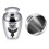 Memorial Preservations Urn Metal Small Motorcycle-Silber 5