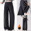 Umstandshose aus Polyester mit geradem Beindesign-Aprikose XL 4