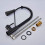 Kitchen Tap Matte Black Pull-Down Deck-Mounted Kitchen Faucet With Dual-Function Spray Head Hot Cold Water 4