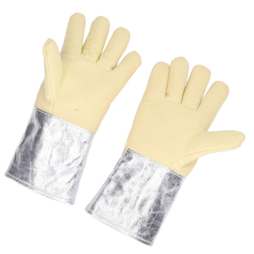 1 Paar Handschuhe aus Aluminiumfolie, 1